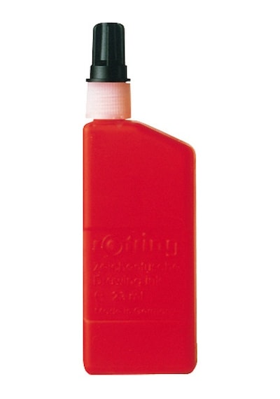 Rotring Rapido/Çini Mürekkebi 23Ml - Kırmızı