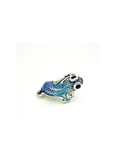 Fubena Metalik Mavi Geko Charm