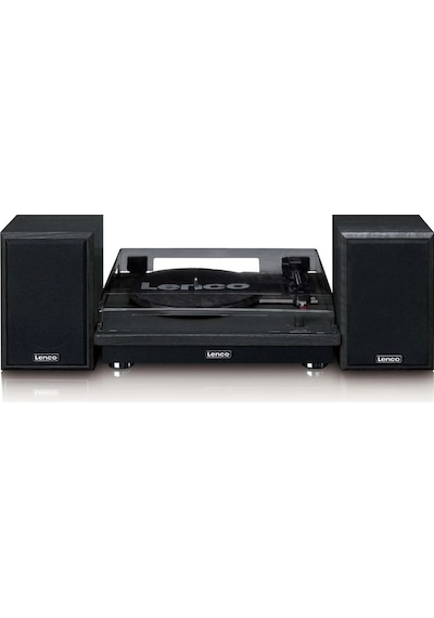 Lenco Ls-100bk - 2 Harici Hoparlörlü Pikap - Siyah Siyah