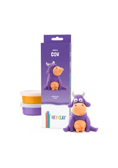 Hey Clay Yaratıcı Kil Seti - Cow