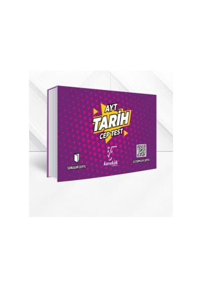 Ayt Tarih Cep Test - Karekök Yayınları