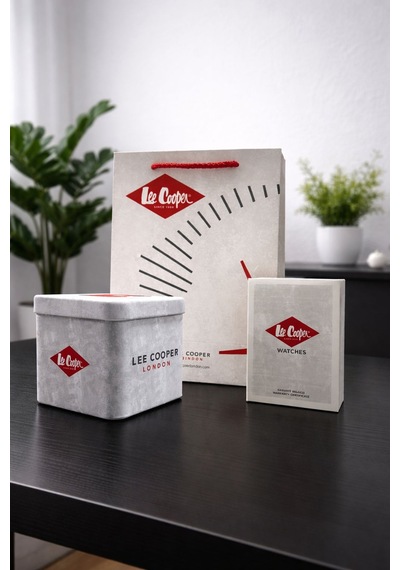Lee Cooper Çelik Kordon 2 Yıl Garantili 3 Atm Suya Dayanıklı Kadın Kol Saati+bileklik F.g8037.m330 Gümüş