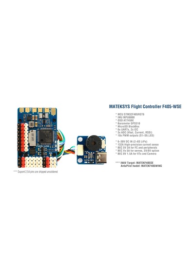 Matek F405-wse Uçuş Kontrol Kartı Otopilot