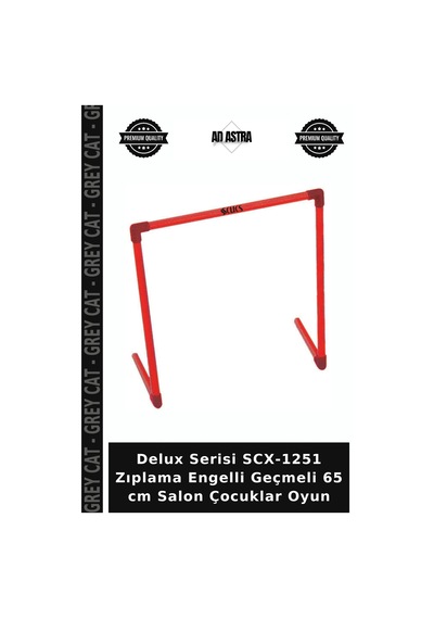 Delux Serisi Scx-1251 Zıplama Engelli Geçmeli 65 Cm Salon Çocuklar Oyun