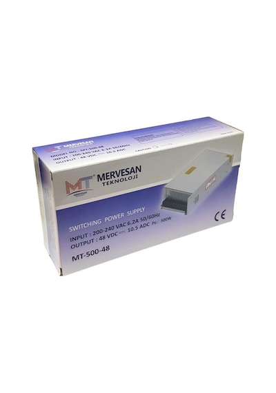 Mervesan MT-500-48 500W 48V DC Adaptör Power Supply