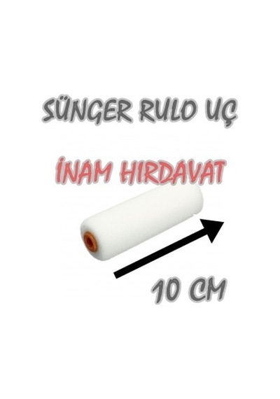 Parmak Rulo Sünger Yedek Uç - 10 Cm