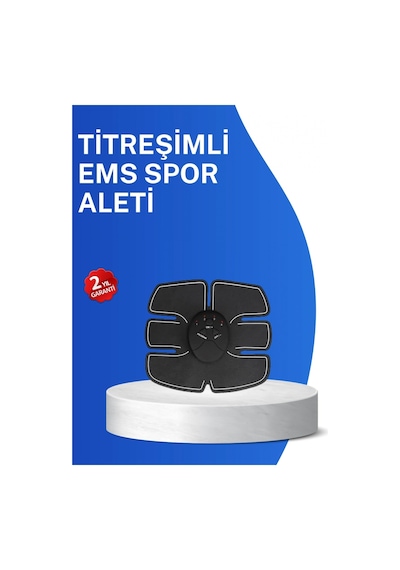 Titreşimli Ems Spor Aleti Karın Kol Ve Bacak Kas Yapma Cihazı 2025 Model