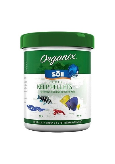 Organix Super Kelp Pellets 490ml 182gr.