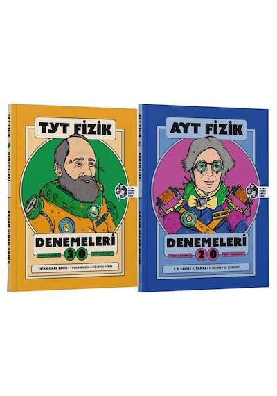 TYT AYT Fizik Denemeleri Ertan Sinan Şahin Video Çözümlü 50 Deneme Seti