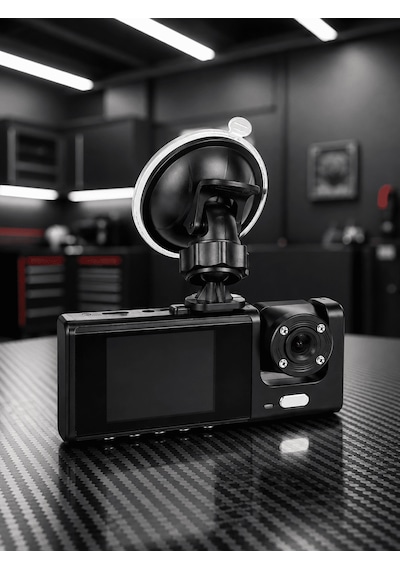 Çift Kameralı Araç İçi Kamera Wifi Destekli 1080p 170 Geniş Açı