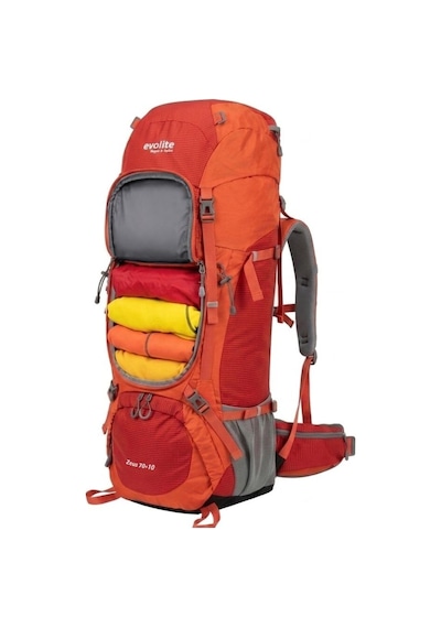 Evolite Zeus 70+10l Sırt Çantası - Turuncu