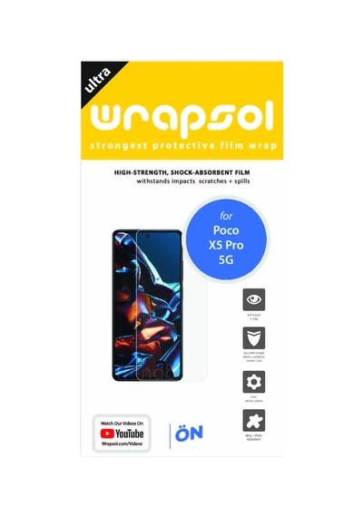 Poco X5 Pro 5g Ekran Koruyucu Tam Kaplayan Esnek Poliüretan Film