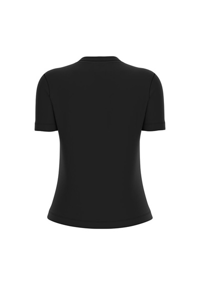 Guess Bayan T Shirt V6rı07 J1314 Jblk Siyah Siyah Guess Bayan T Shirt V6rı07 J1314 Jblk Siyah Siyah