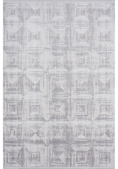 Çam Halı Roma 422 Gri Seyran Halı Modern Desen Makine Halısı