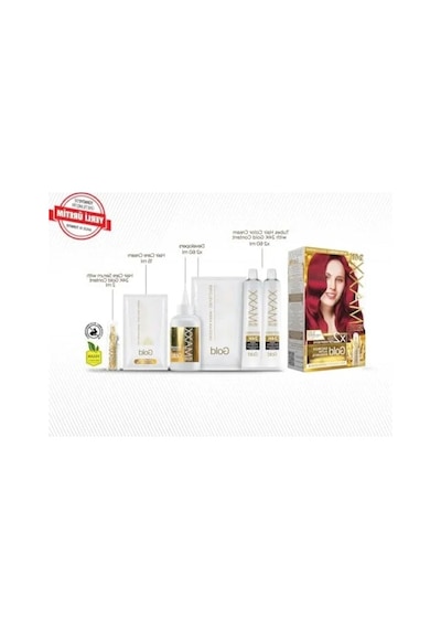 Altın Parçacıklı Saç Boyası Ve Serum Seti - 2 X 50 Ml