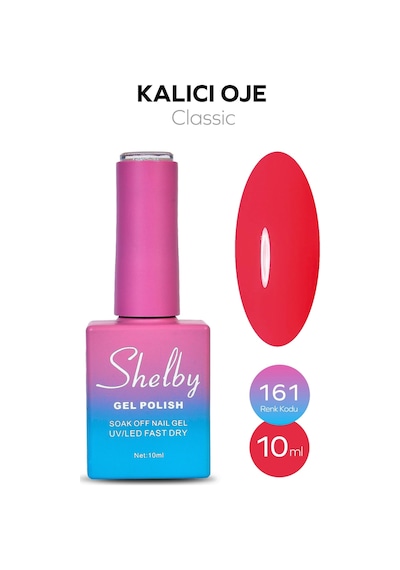 Shelby 10 Ml. A161 Kalıcı Oje