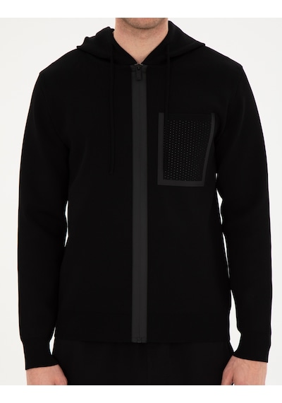 Pierre Cardin Erkek Siyah Hırka Triko 50296463-vr046 Siyah