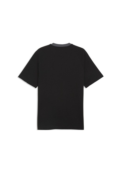 Puma Kısa Kol T-shirt Erkek Siyah Sport Relaxed Blocki