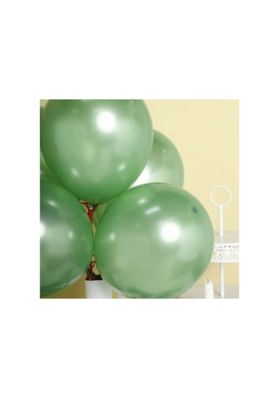Yeşil Metalik Balon 20 Adet 418