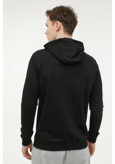 Lumberjack Kapüşonlu Siyah Erkek Sweatshirt 2wsn733pr 001