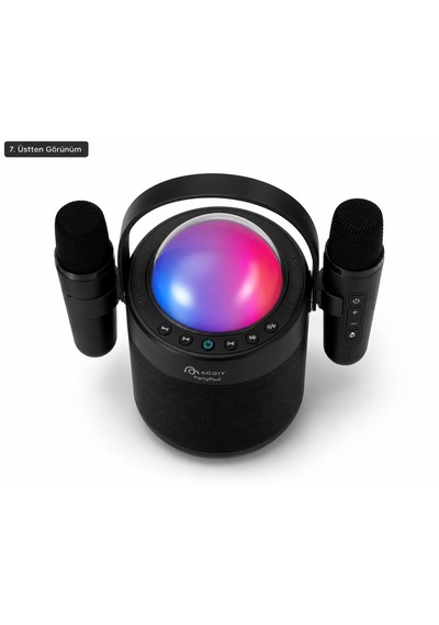 Aggiy Party Pod Bluetooth Karaoke Hoparlör