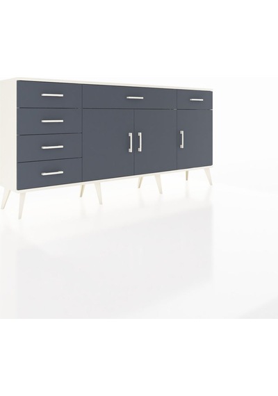 Arges Konsol 2 Raflı 6 Çekmeceli 3 Kapaklı 176x30x83 Aytaşı-antrasit/antrasit Antrasit/antrasit Arges Konsol 2 Raflı 6 Çekmeceli 3 Kapaklı 176x30x83 Aytaşı-antrasit/antrasit Antrasit/antrasit