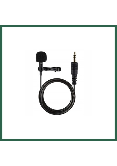 Bezos 3.5mm Jak 1.5 Metre Double Mikrofon - Siyah Bzs01