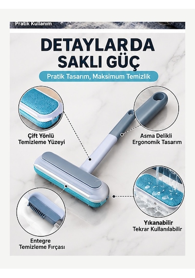 Mucit Home Tüy Toplama Fırçası Kedi Köpek Tüyü Temizleyici Koltuk Halı Tüy Temizleme