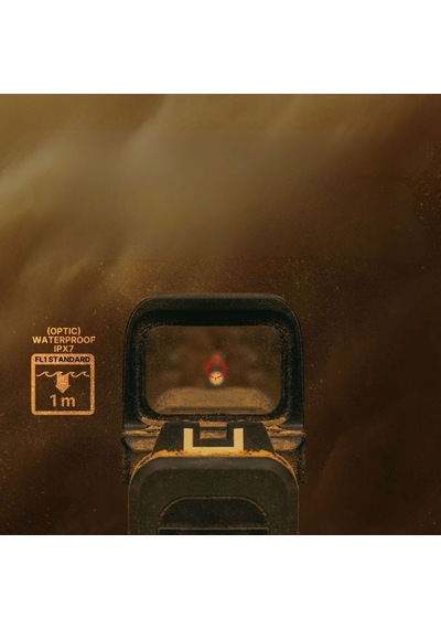 Osight Se 2 Moa & 32 Circle Red Dot Siyah