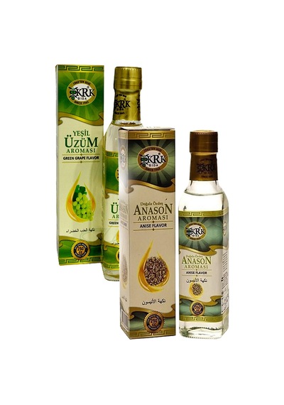 Anason Aroması 250 Ml Yeşil Üzüm Aroması 250 Ml Cam Şişe