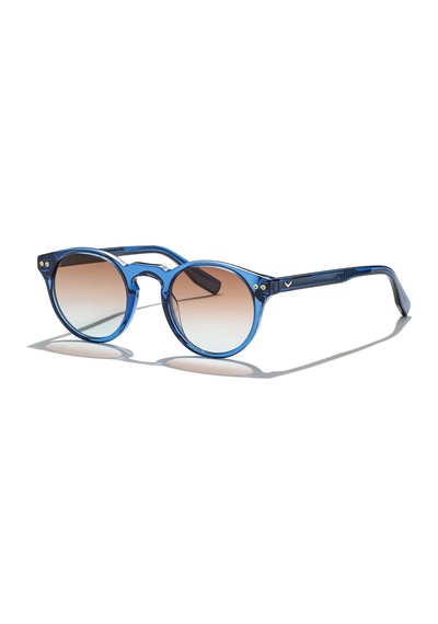 Zen Milano Eyewear Zm2537-c02 48 Unisex Güneş Gözlüğü Mavi