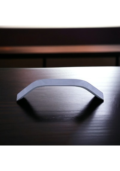 Şahin Krom Gümüş Metal Kulp 128 Mm 12.8 Cm Mobilya Çekmece Mutfak Dolabı Dolap Kulpları Kulbu Kulpu Krom