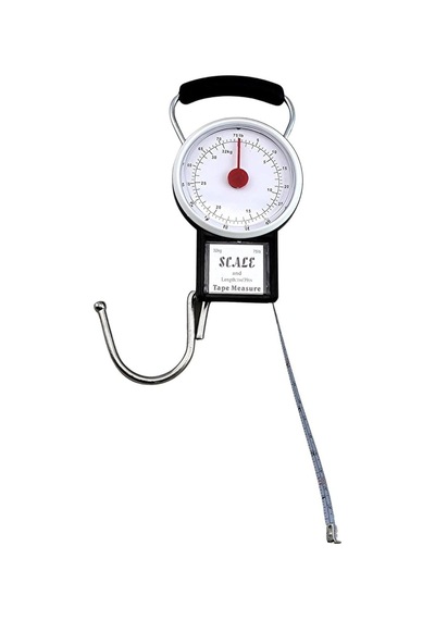 Aee 2in1 İbreli Kantar & Metre 35 Kg Pilsiz Mekanik El Tartısı Valiz, Çuval, Çanta Ve  Tartma Aparatı Sku: Zeusstk87d750b35d