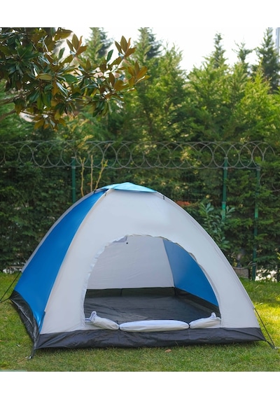 Onetick 6 Kişilik Dayanıklı Kamp Çadırı 220 x 250 x 150 CM - Çok Renkli