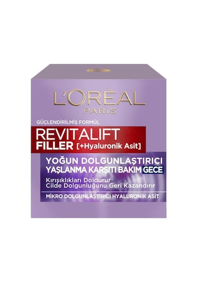 L'Oreal Paris Revitalift Filler Dolgunlaştırıcı Gece Kremi 50 ML