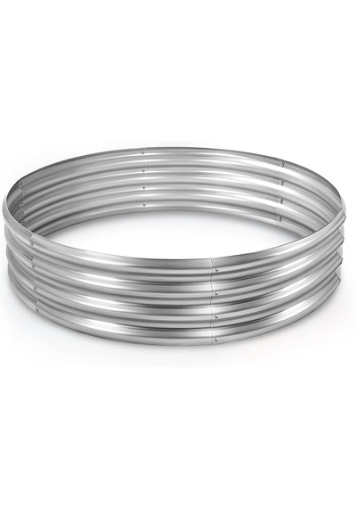 Fk Friko Yuvarlak Yükseltilmiş Bahçe Dikim Seti Ve Açık Hava Toplantıları İçin Kullanım 508x508x300mm 1