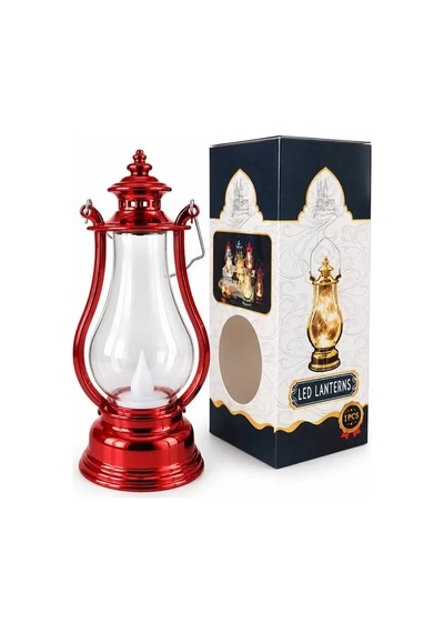 Sh Powermaster Pm-38887 Nostaljik Led Mini Gaz Lambası Tasarımlı Pilli Dekoratif Aydınlatma Najmaddin