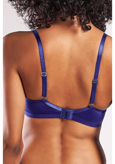 Etiler Collection Golshan Garland Big Size Plunge Bra, Saks Mavi Konforlu Ve Şık Sütyen Çok renkli
