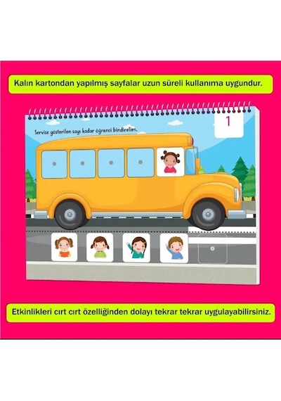 Konuşmayı ve Dikkati Geliştiren Cırt Cırtlı Etkinlik Kitabım