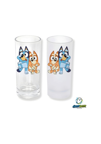 Bluey Buzlu / Buzsuz Seçenekli Rakı Bardağı 1 Adet Şık Sunum Bardağı 0262