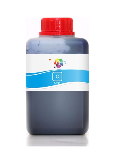 QC Ricoh SG3110DNw Uyumlu Süblimasyon Mürekkep 500ml C DS Cyan Mavi