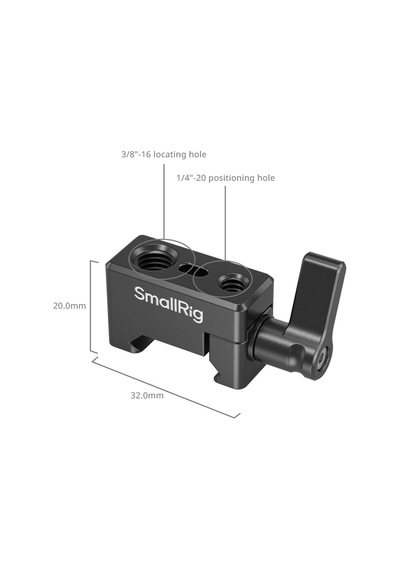 Smallrig 1973b Evrensel Nato Kelepçe Desteği