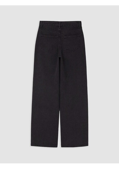 LC Waikiki Lc Waıkıkı Gri Baggy Fit Kadın Jean Pantolon