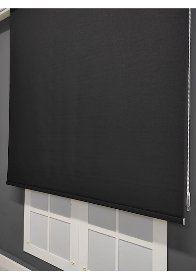 Siyah Mat Polyester Stor 240x150 Genel