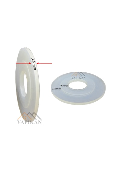 VitrA Gömme Rezervuar İç Takım Boşaltma Grubu Contası 2.2x6.1 Cm VitrA 2.2 X 6.1 CM Beyaz