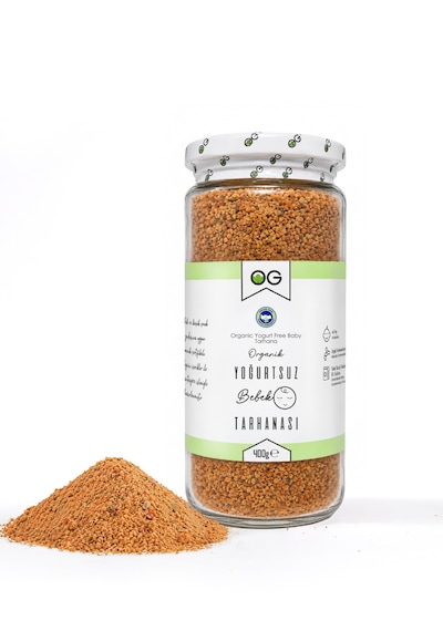 OG natural Organik Yoğurtsuz Bebek Tarhanası 400 G