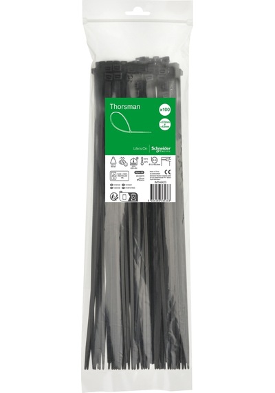 Schneider Electric Imt46423 370x4,8 Siyah Kablo Bağı Klips 100'lü Paket