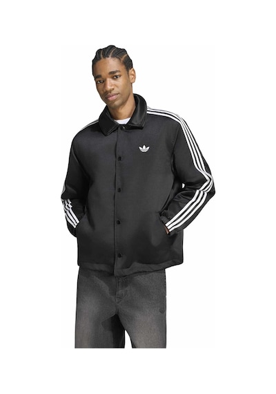 Black Adidas Erkek Günlük Eşofman Üstü 3s Jkt Hz3805 Siyah
