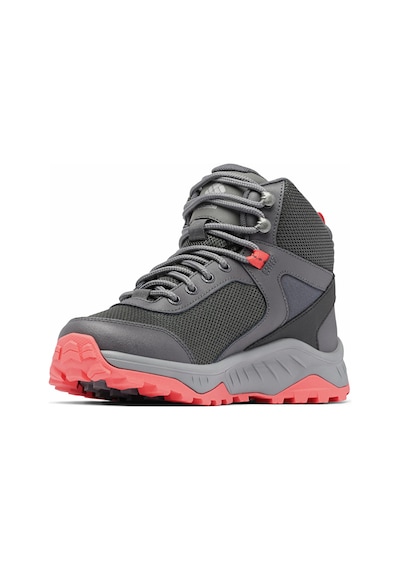 Columbia Trailstorm Ascend Mid Wp Kadın Kısa Bot-4738 Koyu Gri