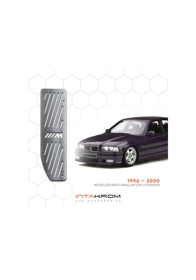 intakrom Bmw E36 Krom Ayak Dinlendirme Pedalı